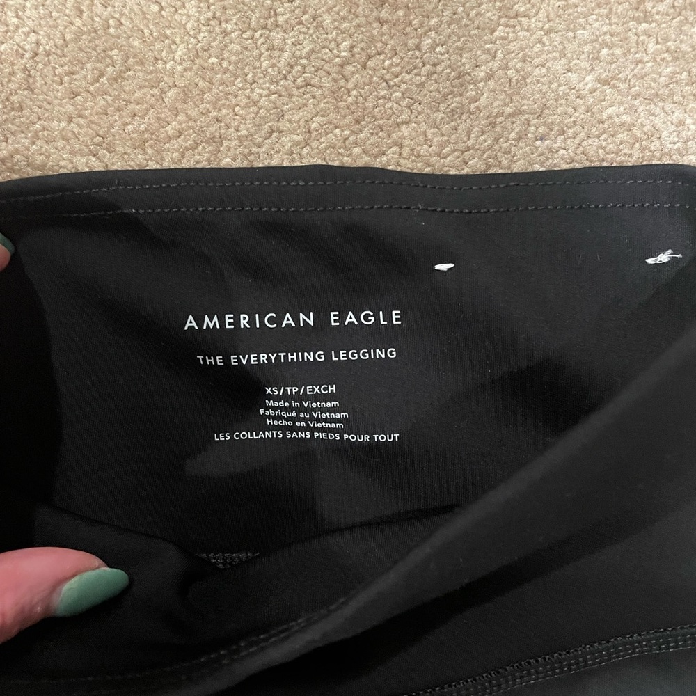 American Eagle Moto legging black